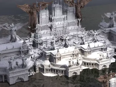 Victorian Angel City collection 1 3D model