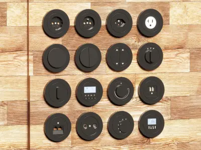  Components for Interior Design Free 3D model