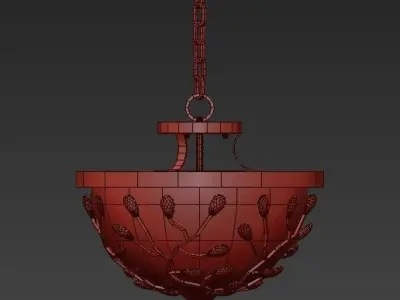Adelia Semi Flush 3D model