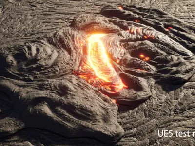 lava rock 3D model