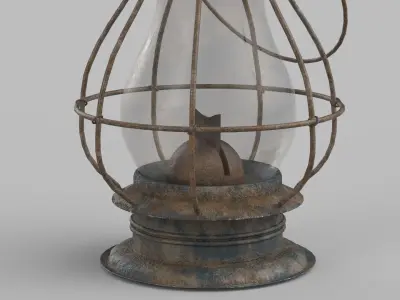 lantern old 3D model