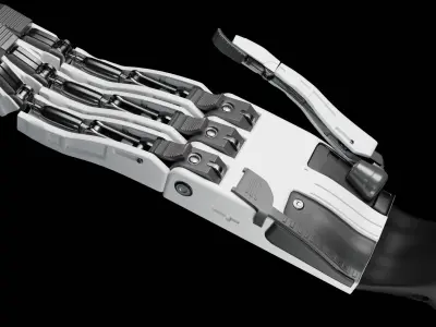 Robot Hand 3D Model 3D model