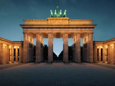 Brandenburg Gate  Brandenburger Tor   3D model