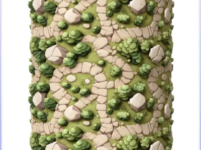 Stylized Ground Seamless Texture Texture 8