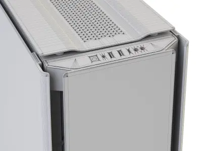 Obsidian Series 500D RGB PC SE Case by Corsair 3D model