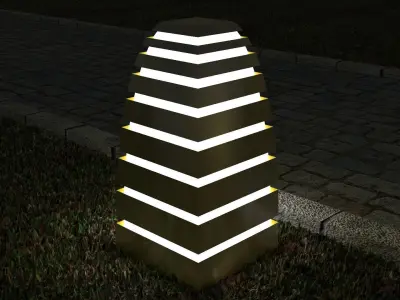 garden lighting 3D model