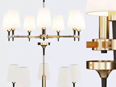 Maytoni Zaragoza - Chandelier 3D model