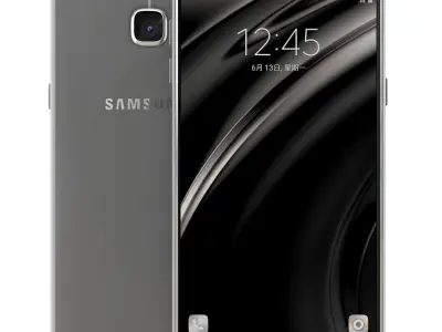 Samsung Galaxy C5 Gray 3D model