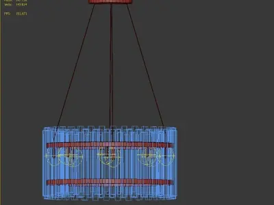 Romatti Corona Hanging lamp 3D model