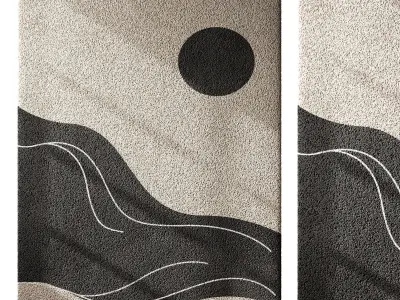 Rug Set 46 3D model