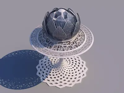 0214 - Lotus Landmark 3D model