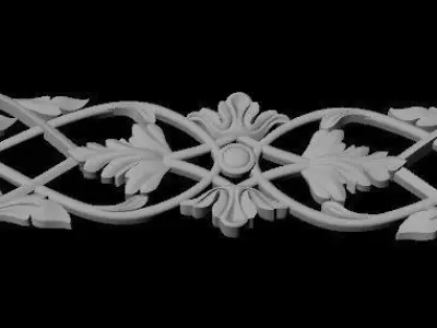 dekor ornament 3D model 94