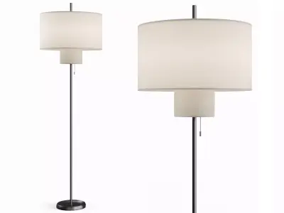 Margin floor lamp by Gubi 3D model