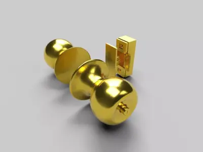 Door Knob CG4 3D model