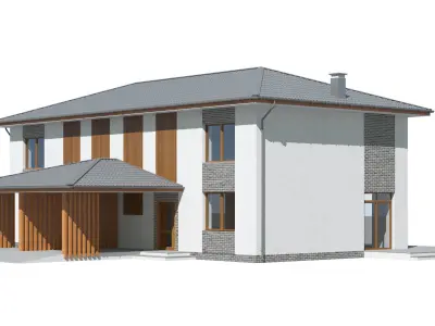 Cottage 030 3D model
