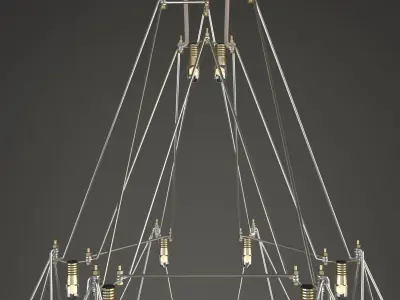 Chandelier Quasar 3D model