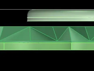 Facet pendant 3D print model