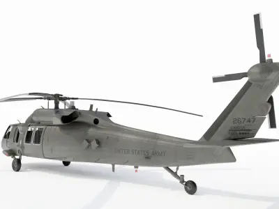  UH-60L Blackhawk with nice interior 