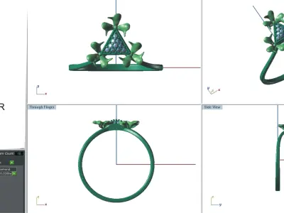Ring - 93 3D print model