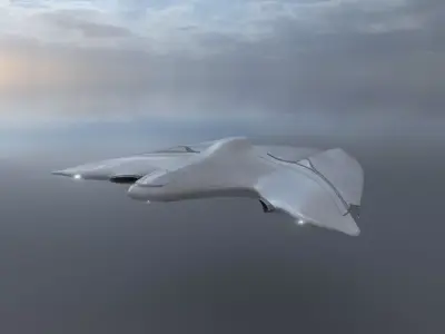 Explorer Spaceship 3D model