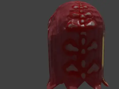 The Flesh octopus head 3D model