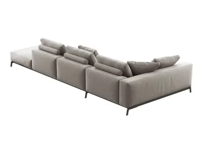 Ettore Modular Sofa 3D model