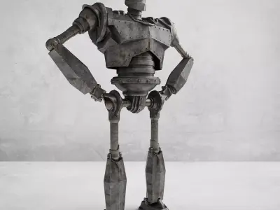 IRON GIANT 1999 reference 3D model