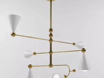 Mitzi Hikari Chandelier 3D model