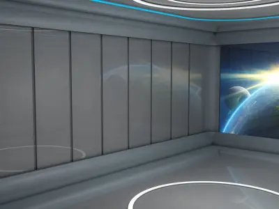 Sci Fi Room 3D model