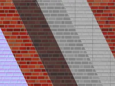 free Red brick texture pbr Texture