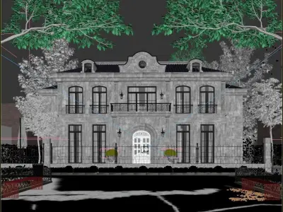 Elegance House 3D model