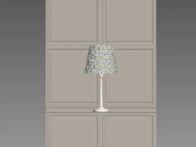 flower lamp 3D model