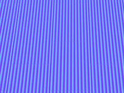 Long Rusty Chrome Roof Tiling material Seamless Texture