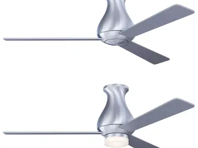 Altus Flush Ceiling Fan 3D model