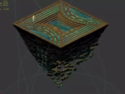 Titan Temple - Shitai 09 3D model