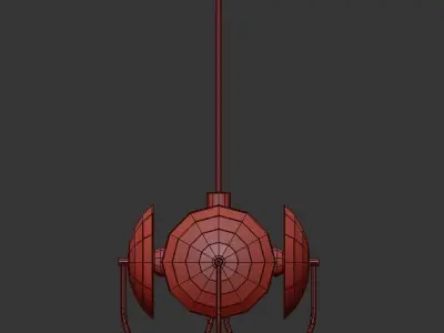 REFLEX reflexion chandelier 3D model