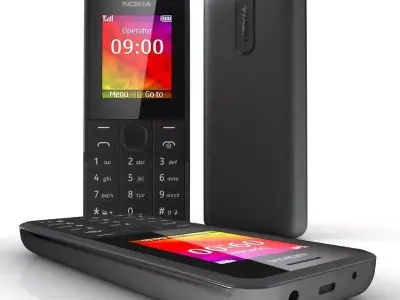  106 Nokia black 3D model