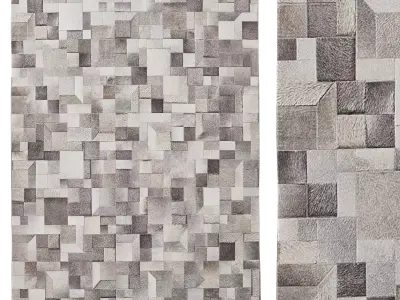 JAYA COWHIDE RUG 3D model