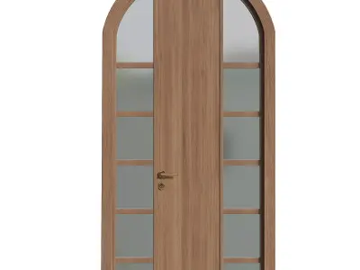 Entrance door set263 3D model