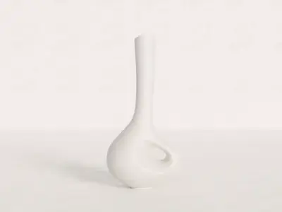 Unique design creative vases Low-poly 3D model