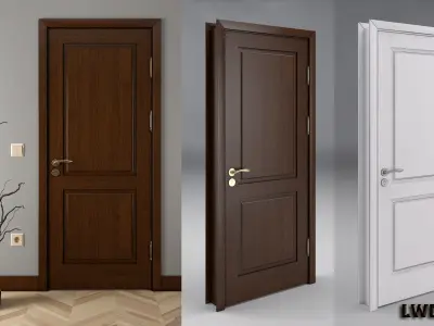 LockWood Polo Door Collection Free 3D model