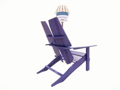 Set Of Furniture 02 3D model