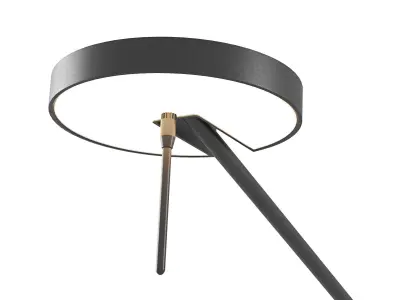 Invisible Table Lamp LedsC4 3D model