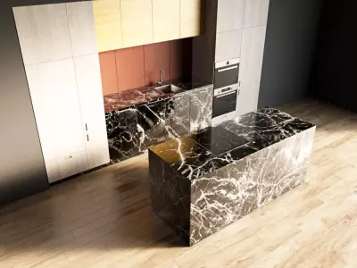 93-Kitchen9 texture 8 3D model