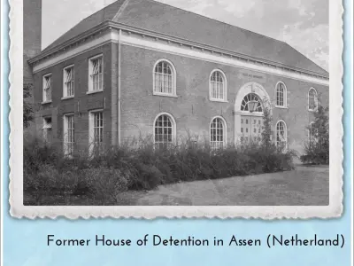 Former house of detention Assen Netherland - Modern WW2 WW1 Worl 3D print model