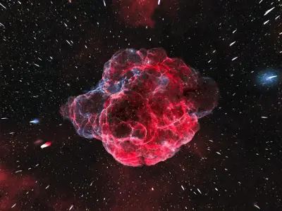 Spaghetti Nebula 3D model