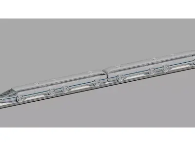 Concept Train 3D model