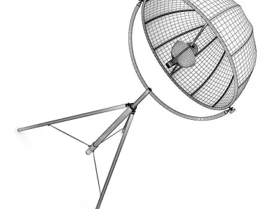 Standing Lamp 3D model