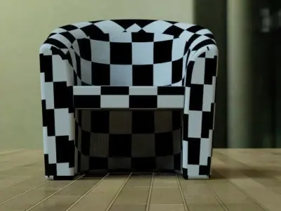 Tub Chair Free 3D model