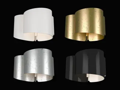81103x Pittore Lightstar Ceiling Chandelier 3D model